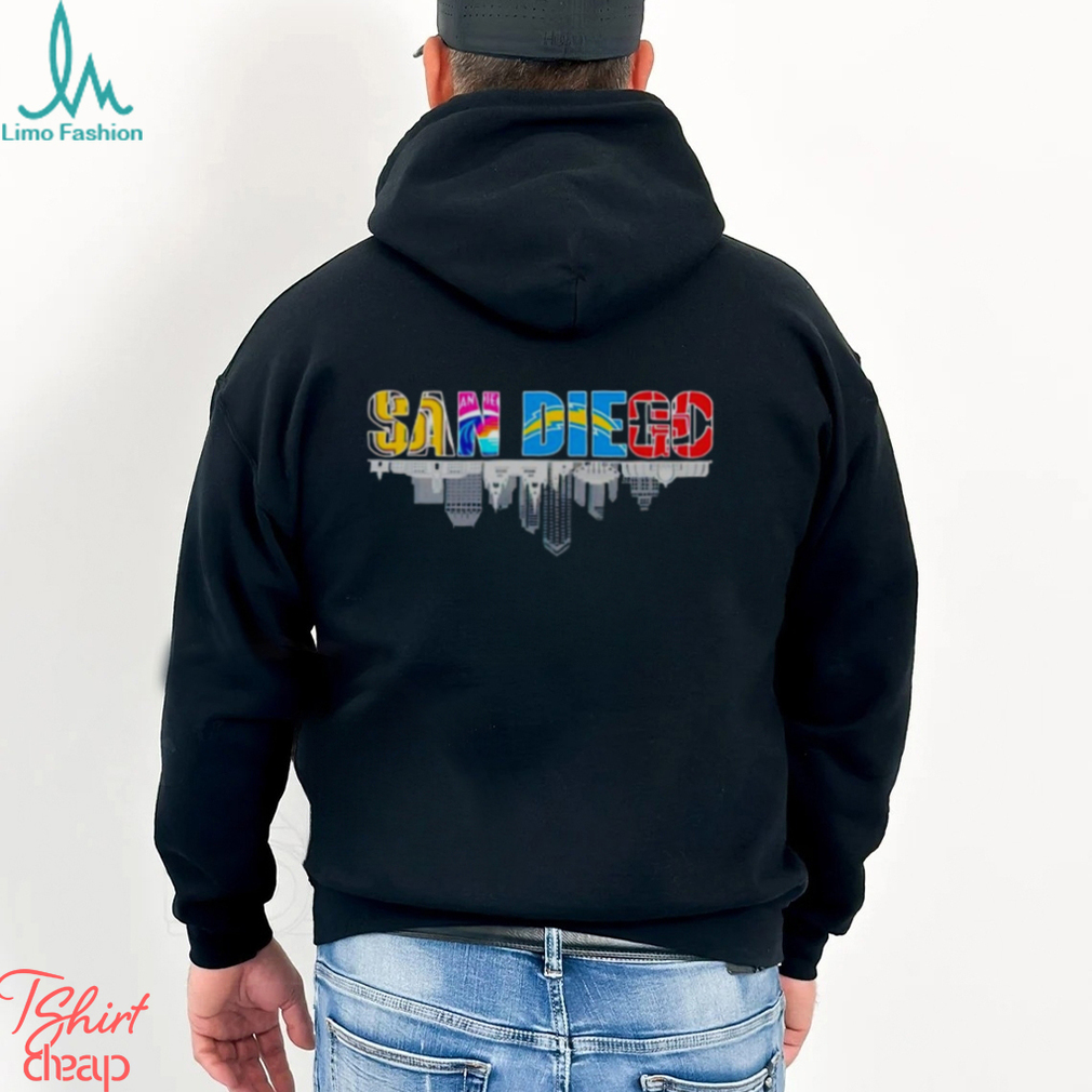 San Diego skyline city shirt San Diego skyline city shirt