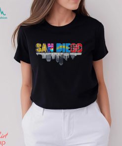 San Diego skyline city shirt