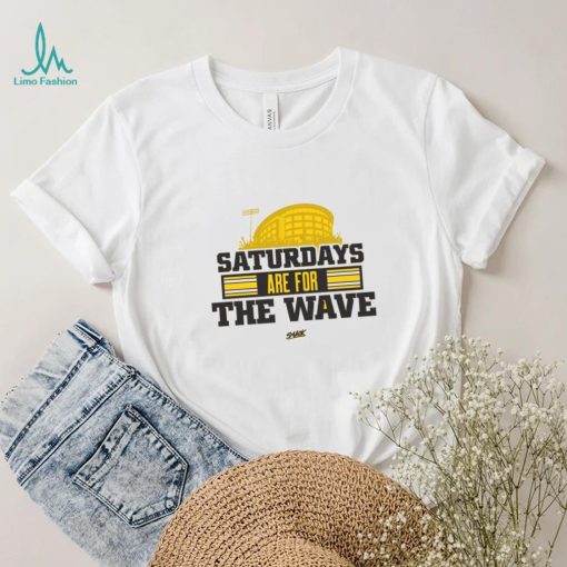 Saturdays Are For the Wave Iowa T Shirt