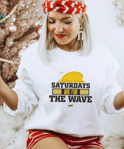 Saturdays Are For the Wave Iowa T Shirt