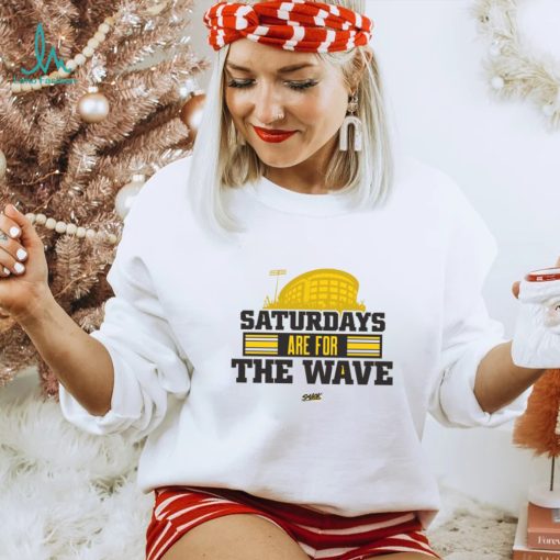 Saturdays Are For the Wave Iowa T Shirt