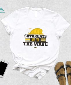 Saturdays Are For the Wave Iowa T Shirt