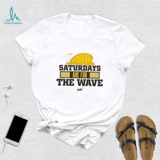 Saturdays Are For the Wave Iowa T Shirt