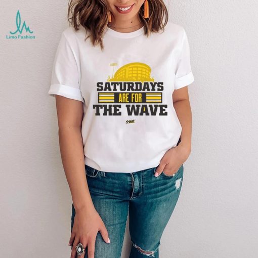 Saturdays Are For the Wave Iowa T Shirt