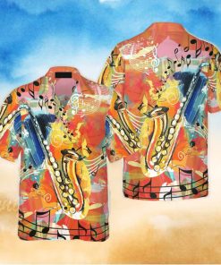 Saxophone Guides You To The World Hawaiian Shirt Idea Summer Gift For Men And Women