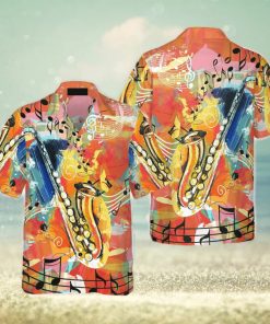 Saxophone Guides You To The World Hawaiian Shirt Idea Summer Gift For Men And Women