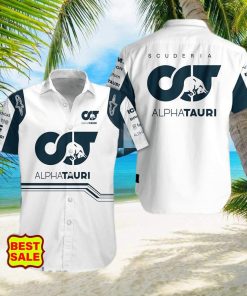 Scuderia AlphaTauri Logo Sumer Hawaiian Shirt For Men And Women hawaiian shirt