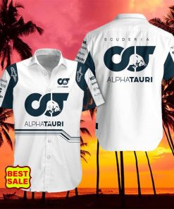 Scuderia AlphaTauri Logo Sumer Hawaiian Shirt For Men And Women hawaiian shirt