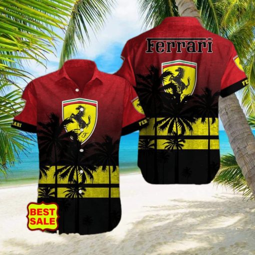 Scuderia Ferrari Logo Sumer Hawaiian Shirt For Men And Women hawaiian shirt