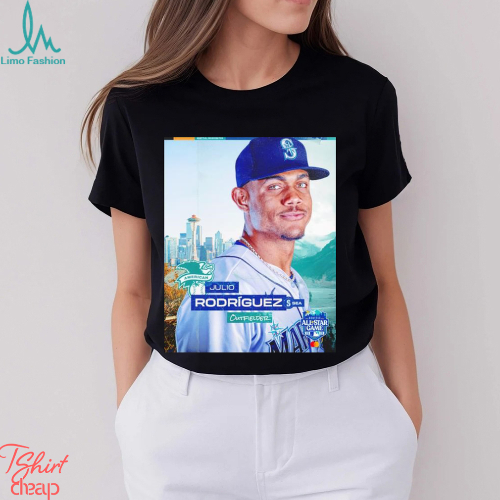 Seattle All Star Game 2023 Julio Rodriguez Outfielder poster shirt -  Limotees