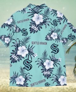 Seattle Kraken Sport Hibiscus Lover Tropical Hawaiian Shirt