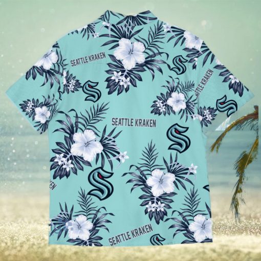 Seattle Kraken Sport Hibiscus Lover Tropical Hawaiian Shirt