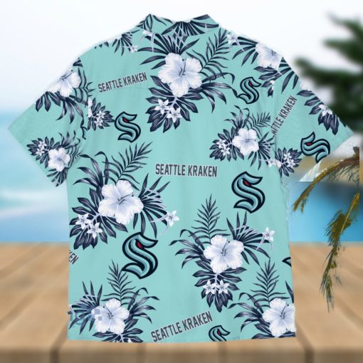 Seattle Kraken Sport Hibiscus Lover Tropical Hawaiian Shirt