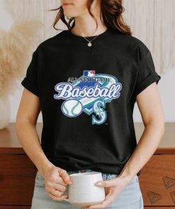 Seattle Mariners Womens Short Sleeve Graphic Tee 