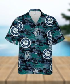 Seattle Mariners MLB Hawaiian Shirt Island Pattern Summer Beach Gift