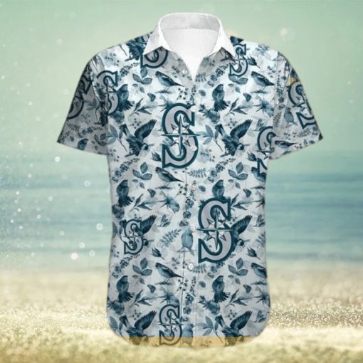 Seattle Mariners MLB Hawaiian Shirt Tropical Bird Pattern Beach Gift For Baseball Players