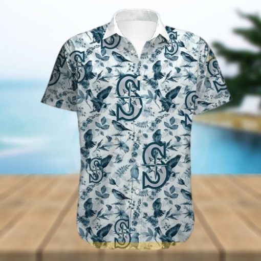 Seattle Mariners MLB Hawaiian Shirt Tropical Bird Pattern Beach Gift For Baseball Players