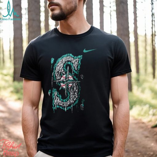 Seattle Mariners Nike Gum Hometown T Shirt