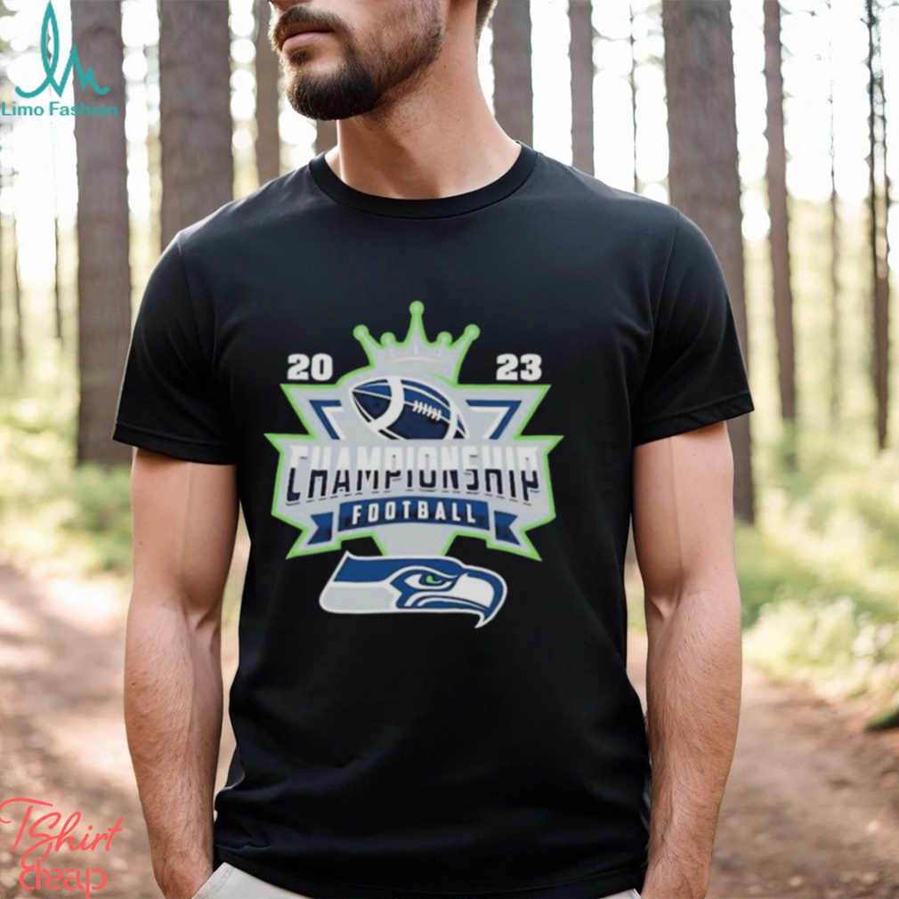 Official Seattle Seahawks Football NFL 2023 championship crown