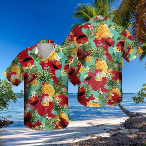 Sesame Street Elmo Hawaiian Shirt