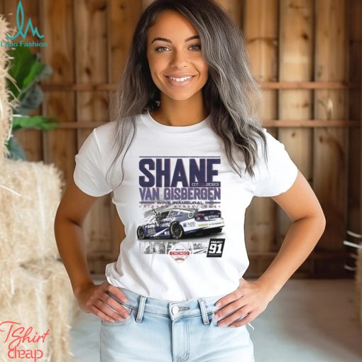 Shane Van Gisbergen Checkered Flag Sports 2023 Grant Park 220 Race Winner Shirt