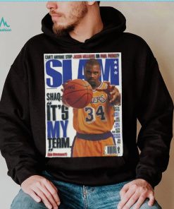 Shaquille O'Neal Los Angeles Lakers Slam Cover NBA Tee Shirt