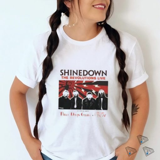 Shinedown The Revlutions Live Tour With Special Guests Shirt Shinedown World Tour Dates 2023 T Shirt