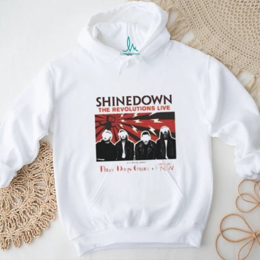 Shinedown The Revlutions Live Tour With Special Guests Shirt Shinedown World Tour Dates 2023 T Shirt