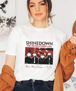 Shinedown The Revlutions Live Tour With Special Guests Shirt Shinedown World Tour Dates 2023 T Shirt