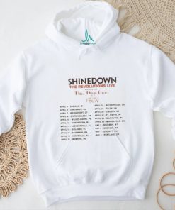 Shinedown The Revlutions Live Tour With Special Guests Shirt Shinedown World Tour Dates 2023 T Shirts