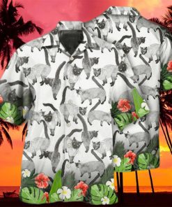 Siamese Cat Lovely Hawaiian Shirt