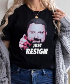 Simon Williams Just Resign Shirt