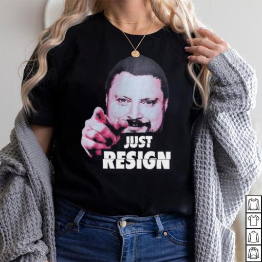 Simon Williams Just Resign Shirt