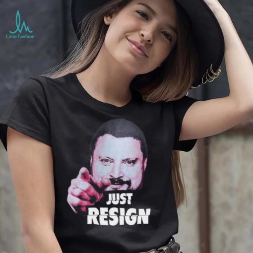 Simon Williams Just Resign Shirt