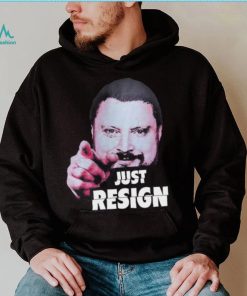 Simon Williams Just Resign Shirt