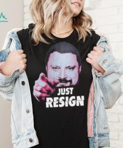 Simon Williams Just Resign Shirt