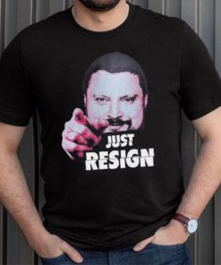 Simon Williams Just Resign Shirt