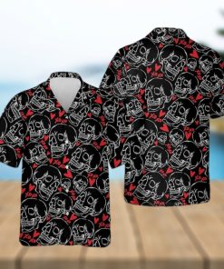 Skeleton Love Hawaiian Shirt