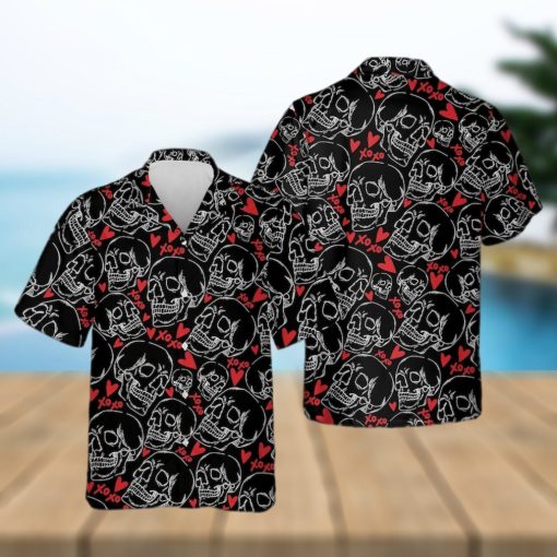 Skeleton Love Hawaiian Shirt