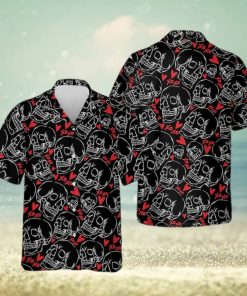 Skeleton Love Hawaiian Shirt