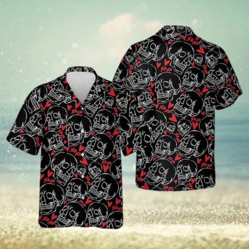 Skeleton Love Hawaiian Shirt