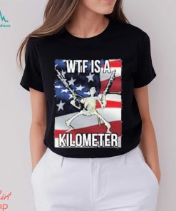 Skeleton WTF is a Kilometer T Shirt