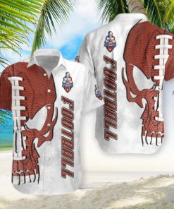 Skull American Football Hawaiian Shirt