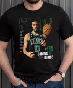 Slam Cover Tee Shirt Boston Celtics Jayson Tatum