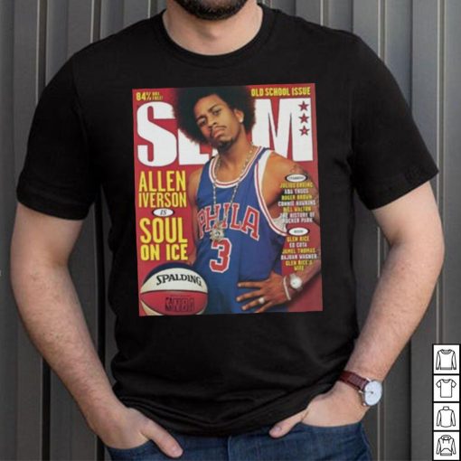 Slam Cover Philadelphia 76ers Allen Iverson Tee Shirt