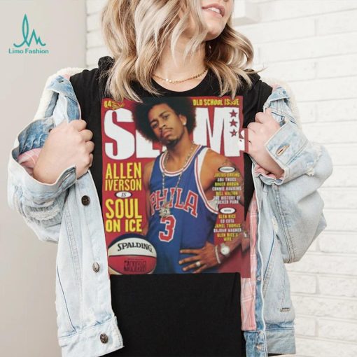 Slam Cover Philadelphia 76ers Allen Iverson Tee Shirt