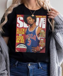 Slam Cover Philadelphia 76ers Allen Iverson Tee Shirt