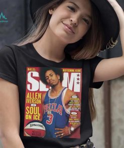 Slam Cover Philadelphia 76ers Allen Iverson Tee Shirt