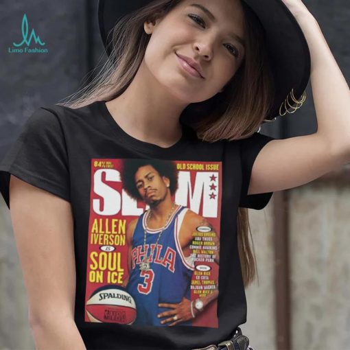 Slam Cover Philadelphia 76ers Allen Iverson Tee Shirt