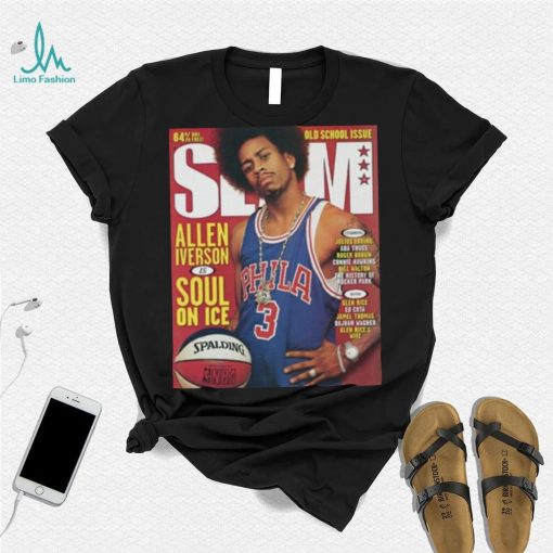 Slam Cover Philadelphia 76ers Allen Iverson Tee Shirt